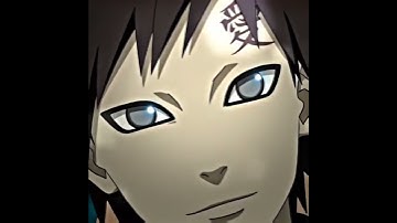 My first After Effects edit (Gaara AMV Edit)