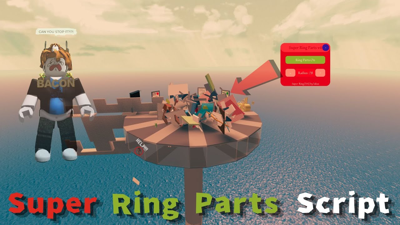 Super Ring Parts Script - ROBLOX EXPLOITING - YouTube