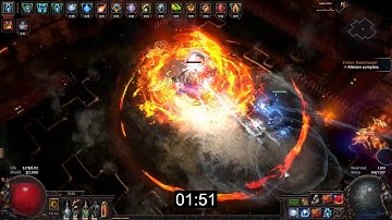 PoE 3.5 - The Sphere of Spears - Winter Orb CwC Ice Spear Elementalist - 6.5 seconds Phoenix
