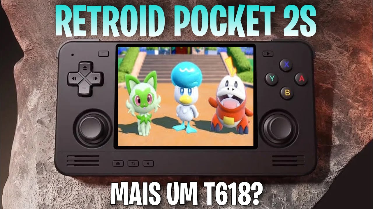 RETROID POCKET 2S VEM AI O NOVO PORTATIL DA RETROID - YouTube