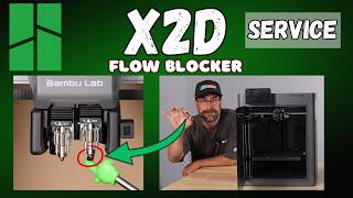 Bambu Lab - X2D: Adjust or Replace the Nozzle Flow Blocker