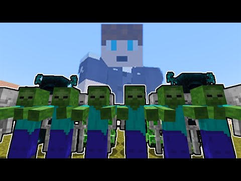 Minecraft Mais Je Contrôle Les Monstres