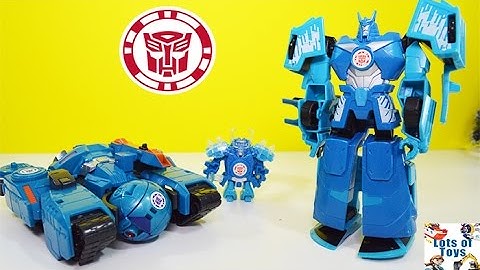 Autobot Drift vs Overload Transformers Robots in Disguise Mini Con Deployers Blizzard Strike