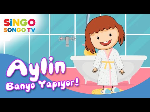 AYLİN Banyo Yapıyor 🛁 – SingoSongo TV I İsme Özel Çocuk Şarkıları 🎶