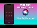 Stop Siri Making Calls on iPhone Lock Screen! Privacy Fix