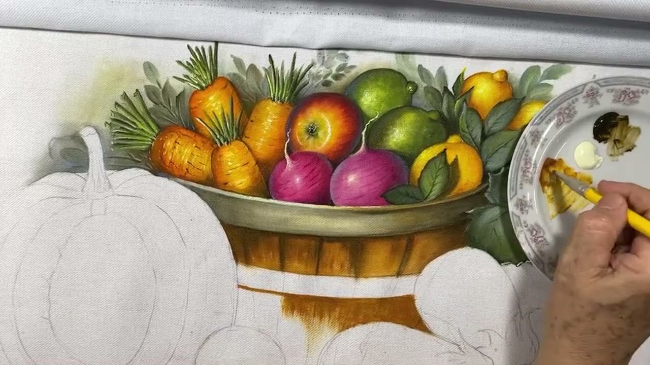 Método Biônico-pintura de Frutas