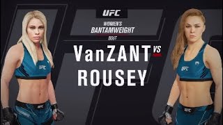 Paige Vanzant Vs Ronda Rousey Ufc