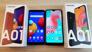 SAMSUNG GALAXY A01 CORE VS GALAXY A01 - В ЧЕМ РАЗНИЦА? ПОЛНОЕ СРАВНЕНИЕ!