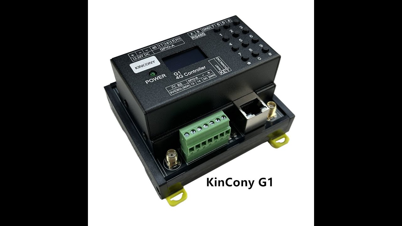most powerful 4G SIM7600 module for Home Assistant by MQTT  KinCony G1