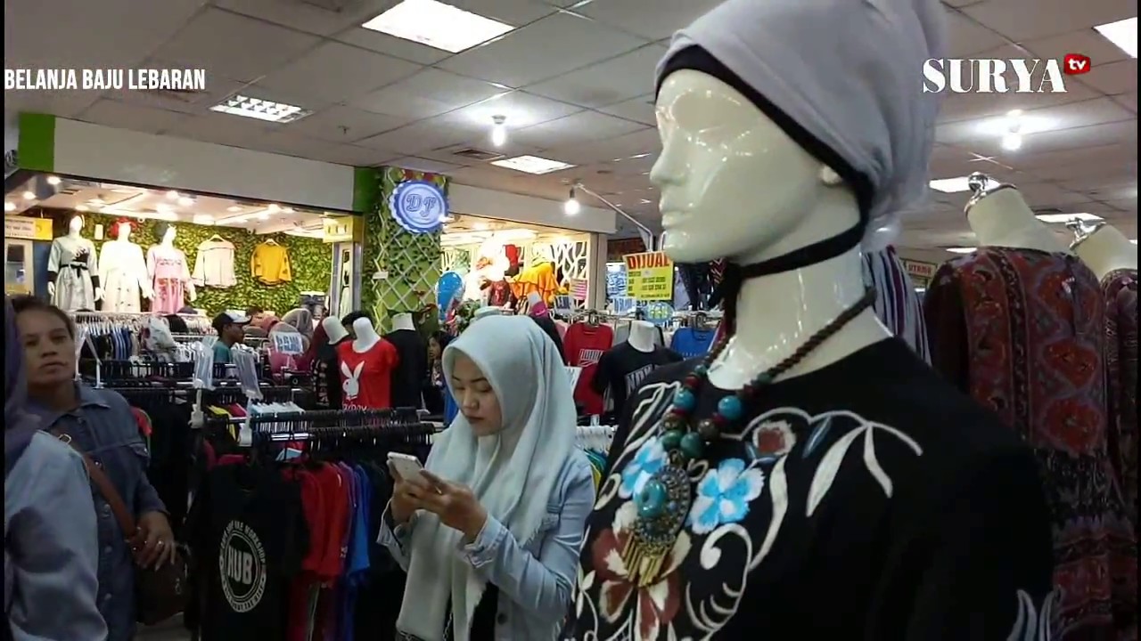 RAMAI BANGET BELANJA BAJU LEBARAN DI MEGA GROSIR ITC 