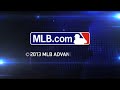 A.J. Burnett throws warmup pitch through car window