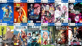 Top 25 Best Anime Games for PlayStation 4 and PlayStation 5 | ps4 \& ps5 anime games