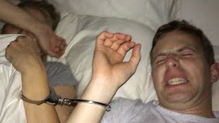 Couples Get Handcuffed Together For 24 Hours • Ned & Ariel(, 2016-04-24T14:00:00.000Z)