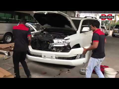 Комплект рестайлінгу з LC200 2008-2015 на LC 2016- Comfort для Toyota Land Cruiser 200, видео 1