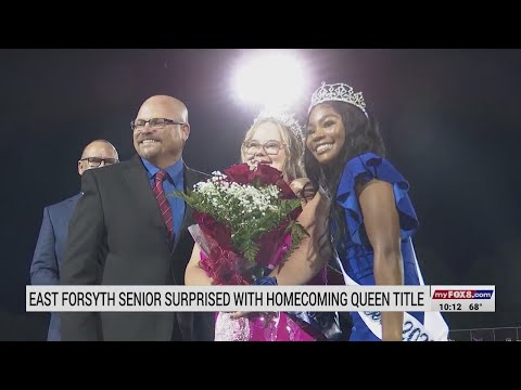 East Forsyth High School Student with Down syndrome named homecoming queen