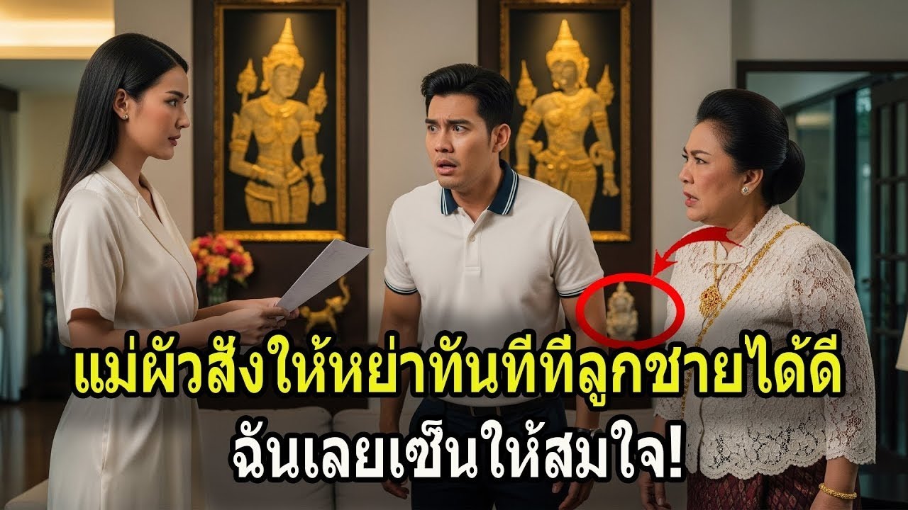 แม่ลากลูกสาวและลูกเขยไปที่ธนาคาร ไม่ใช่เพื่อให้เงิน...แต่เพื่อประกาศตัดขาดต่อหน้าทุกคน!