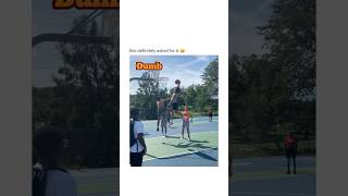 Bro DEFINITELY asked for it 🤣 #ballercontent