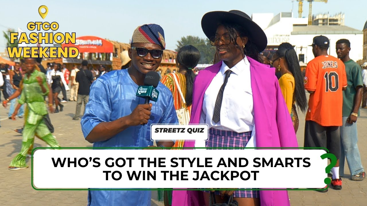 Streetz Quiz at GTCO Fashion Weekend! Who Will Win the Jackpot?