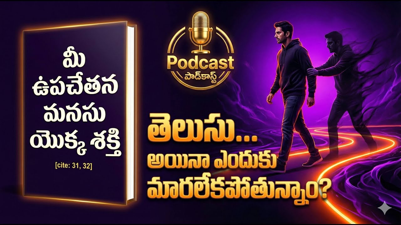 మనల్ని నడిపిస్తున్న నిశ్శబ్ద శక్తి | Power of Subconscious Mind Podcast