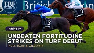 21-Length Debut Winner Fortitudine Makes It Three From Three | Full Race | Racing TV screenshot 5