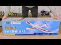FMS Easy Trainer RTF | Unboxing, Assembly &amp; First Flights on 2s / 3s LiPo