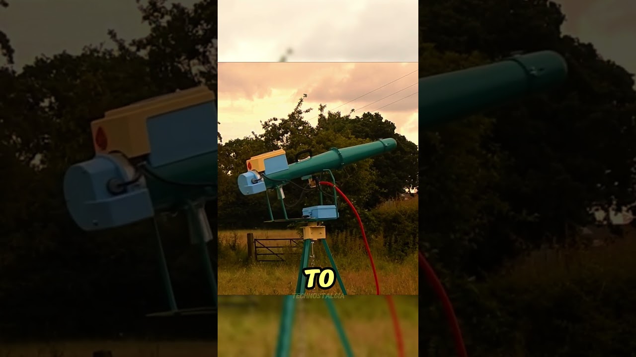 Old Farm Device: Gas Cannon That Scared Animals Away