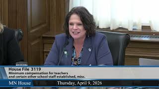 House Education Finance Committee 4/9/26