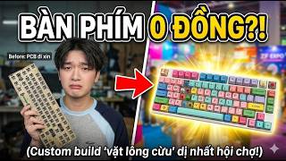 The Zero-Cost Mechanical Keyboard Build Challenge: Take just one circuit board and go "skim the w... screenshot 2