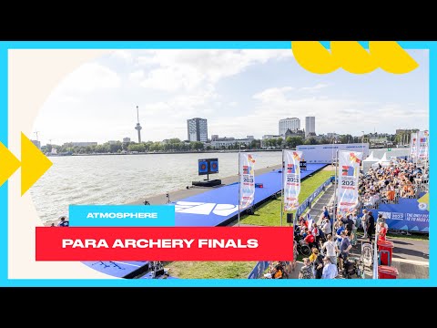 Atmosphere at the Kop van Zuid | Para Archery | European Para Championships 2023