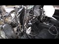 Fatal Wrong-Way Head-On Vehicle Crash - Body Entrapped In Wreckage Of Car - Close Up Video At End