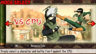 Naruto: Ultimate Ninja Heroes 1 - Versus/Team Select Theme Song screenshot 4