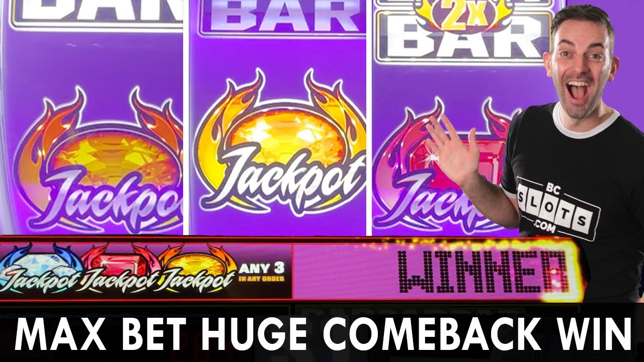 💎 MAX Bet JACKPOT 💎 for a HUGE Comeback WIN! - YouTube