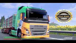 Opening of Driver Account and Business District. Silk Road Truck Simulator. screenshot 4