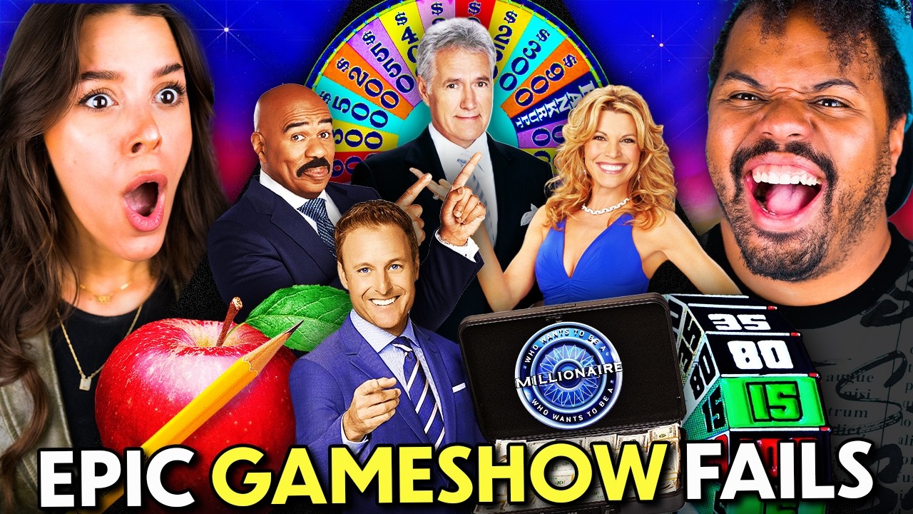 Adults Try Not To Fail - Epic Gameshow Moments! (Family Feud, Jeopardy, Price Is Right)