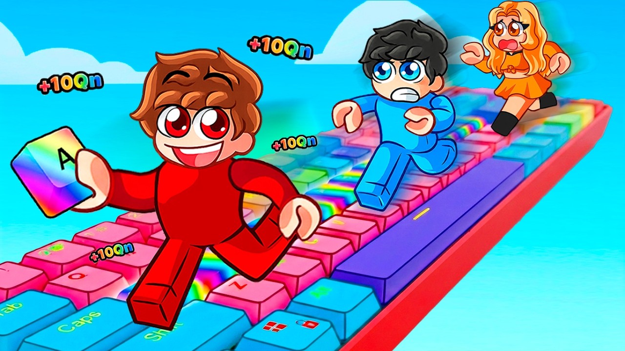 Construí MI PROPIO TECLADO para GANAR en Roblox!