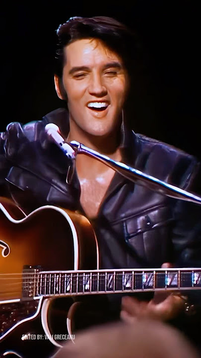 Elvis with his great smile 😎🎸 #elvis