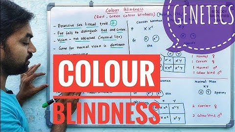 Colour Blindness | Mendelian Disorder