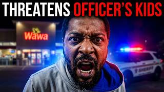 Man Makes Terrible Decision Threatening Officer's Family - EJV BODYCAM