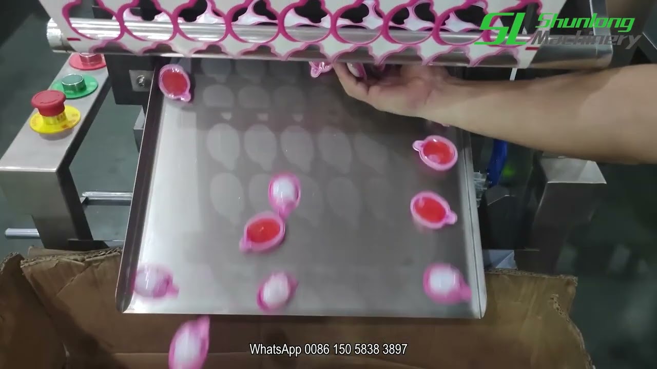 Liquid Jelly Candy Forming Filling and Sealing Machine, Jelly Candy Blister Packaging Machine