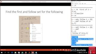 11 predictive parsing  - Compiler construction quick review by Punjabi Revolution