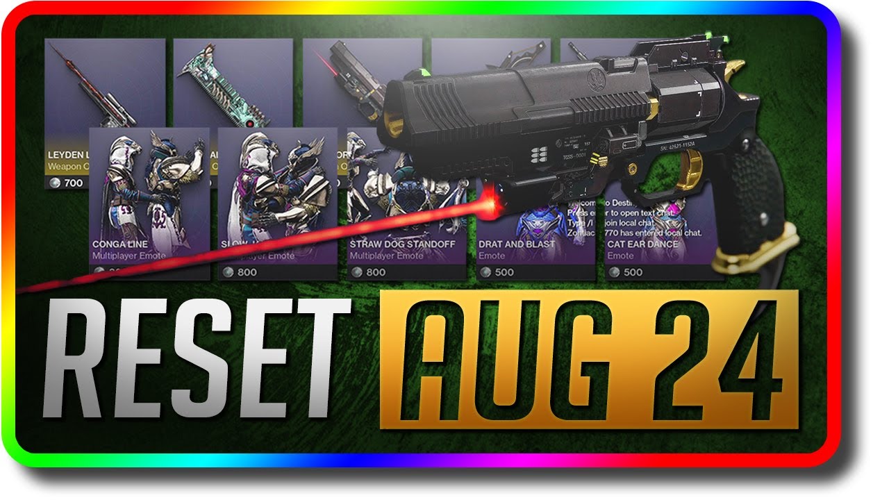 Destiny 2 - FIRST Week of the Season Reset (August 24 Season of the ...