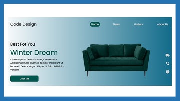 Implement a responsive website design usign Html & Css (Furniture store)