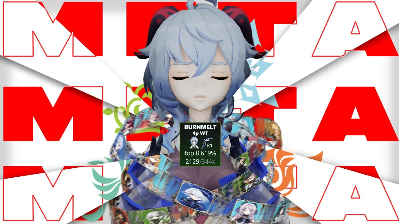 Я собрал ТОП 1% Гань Юй через ТАЯНИЕ и ЗАМОРОЗКУ и сравнил их (Genshin Impact)