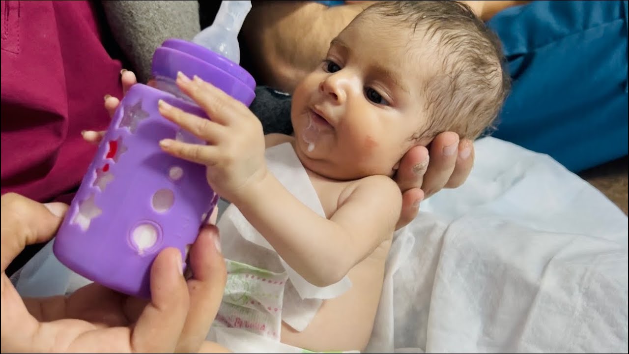 2nd Day of Tiny Musa Baby | Cute Feeding Time & Precious Moments🧑‍🍼💖