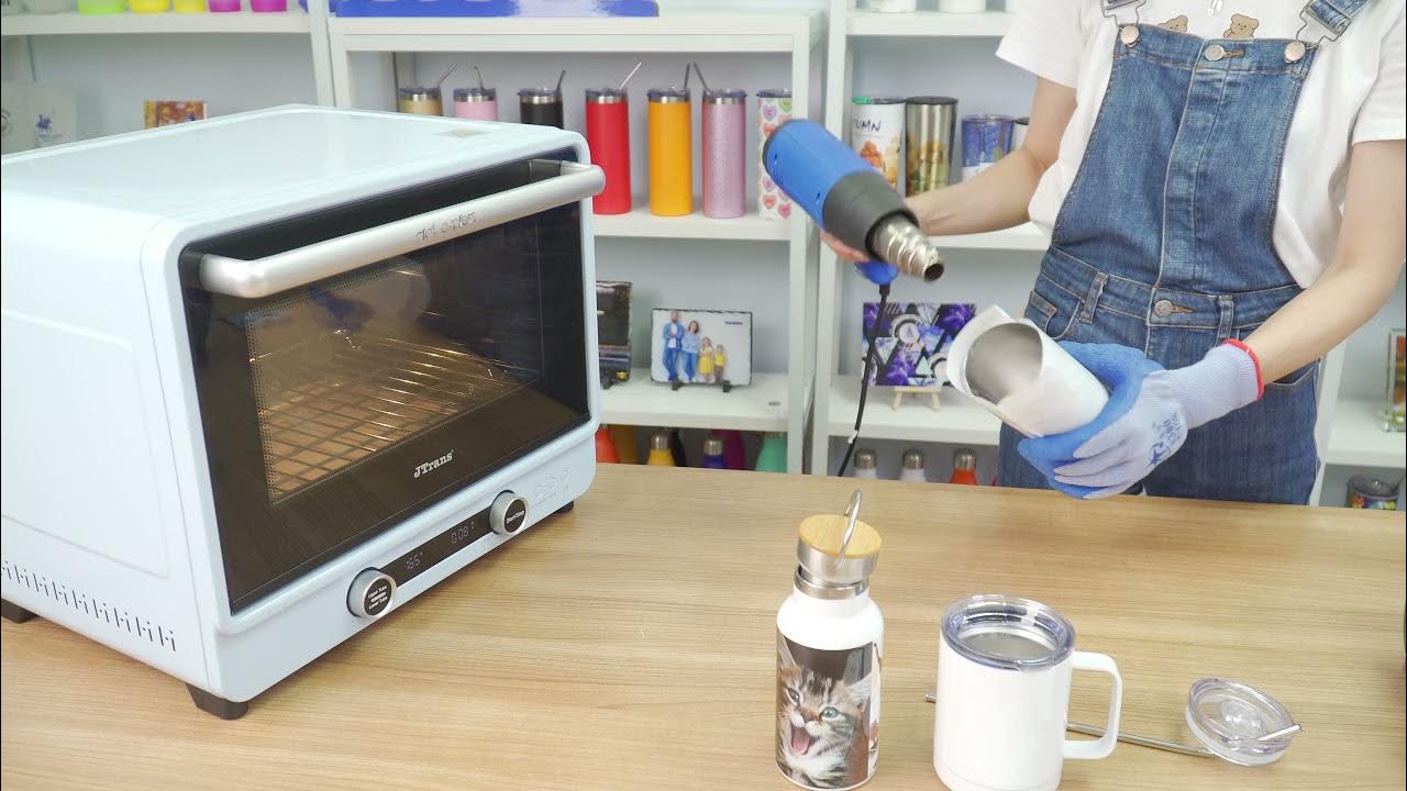 How to Use Sublimation Oven Print Stainless Steel Tumbler YouTube