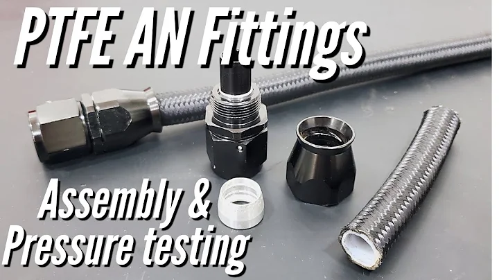 How to Assemble & Test PTFE AN Fittings ( Teflon AN Hose Fittings )