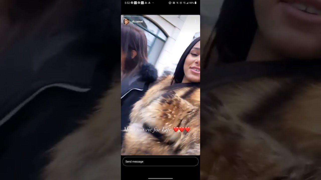 Going out wearing beautiful finn raccoon fur coat