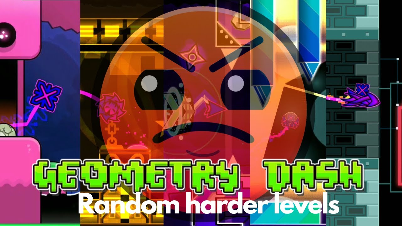 Geometry Dash Random Harder Levels (ALL COINS) - YouTube