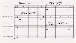 The Lamb - John Tavener (Trombone Quartet arrangement)