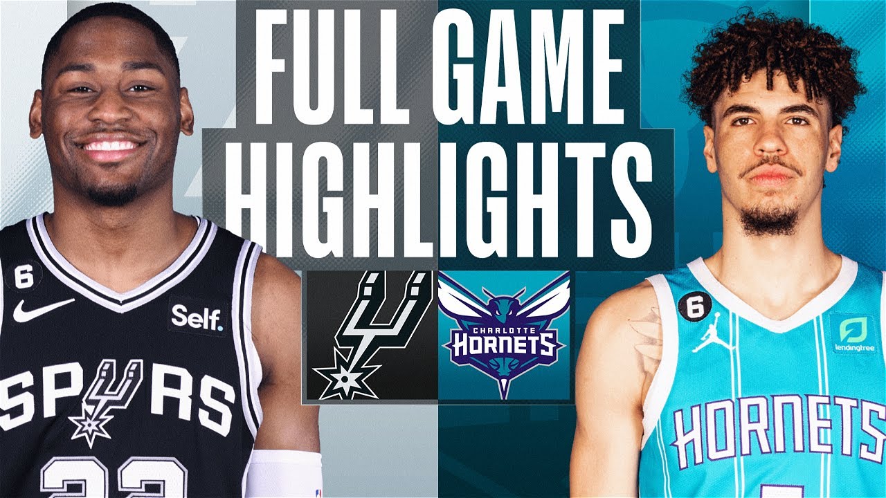 marmelade sundhed Rejsebureau SPURS at HORNETS | FULL GAME HIGHLIGHTS | February 15, 2023 - YouTube